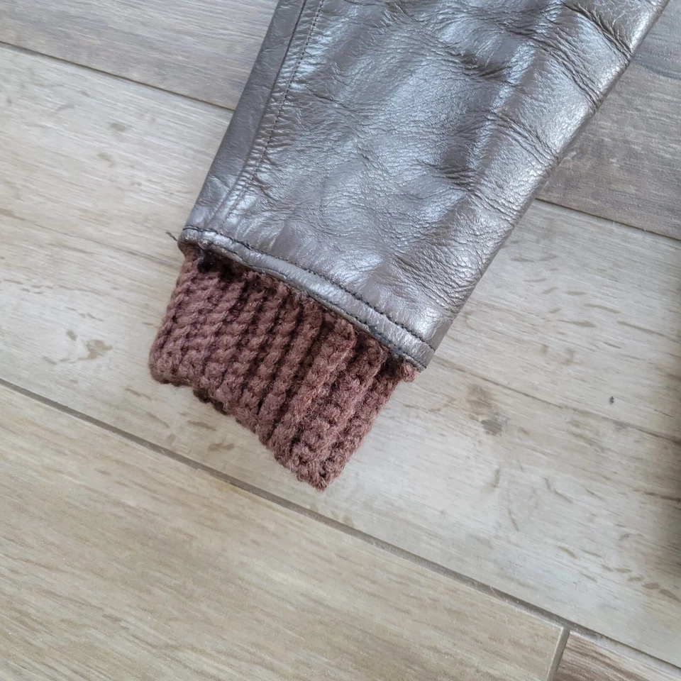 G-1 US Navy Leather Flight Jacket Bauer Bomber Jacket WWII USN - Image 4 of 4