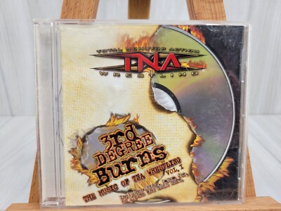 TNA Wrestling 3rd Degree Burns Music CD