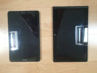 Samsung Galaxy Tab E SM-T560 - Tablet Lenovo ThinkPad Tablet 2  - Teilespender