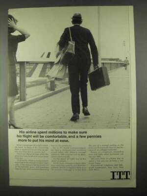 1967 ITT ARX Computerized Switching System Ad