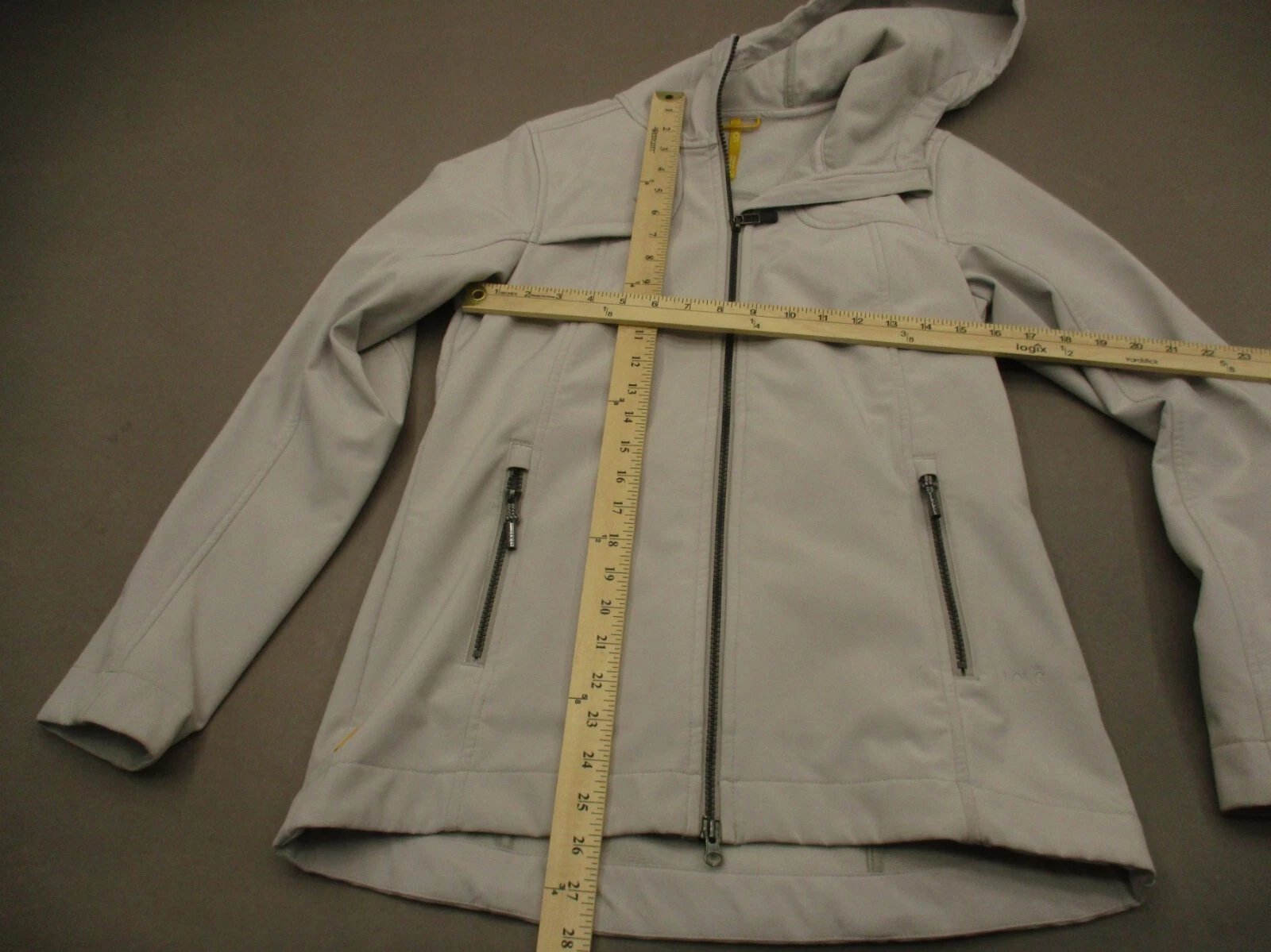 lole full zip stand collar fleece lined insulated jacket