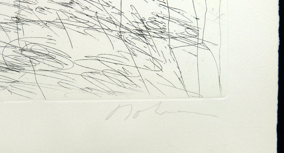 Informel, 1970. Radierung Karl BOHRMANN (1928-1998 D), handsigniert - Bild 3 von 3