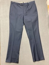 Angelo Rossi Men's Black Dress Pants Size 36x32 navy blue