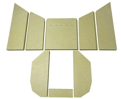 OFENTECHNIK FISCHER Feuerraumauskleidung Island Aqua Brennraum Ersatzteil Vermiculite für Justus