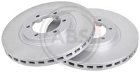 2X A.B.S. 17551 Bremsscheibe Vorne FüR Hyundai