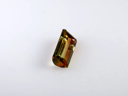 2.66 ct Octagon (12 x 6 mm) Unheated / Untreated Mozambique Bi- Tourmaline - Video 1 of 1