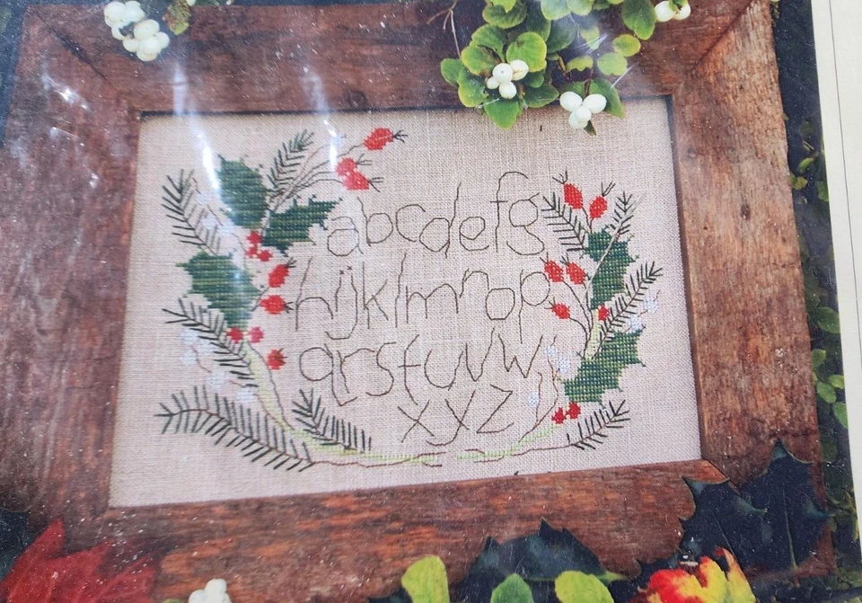 Victoria Sampler- Design by Cathy Jean- Snowberry Alphabet + Accessory Pack Kit - Image 2 of 3