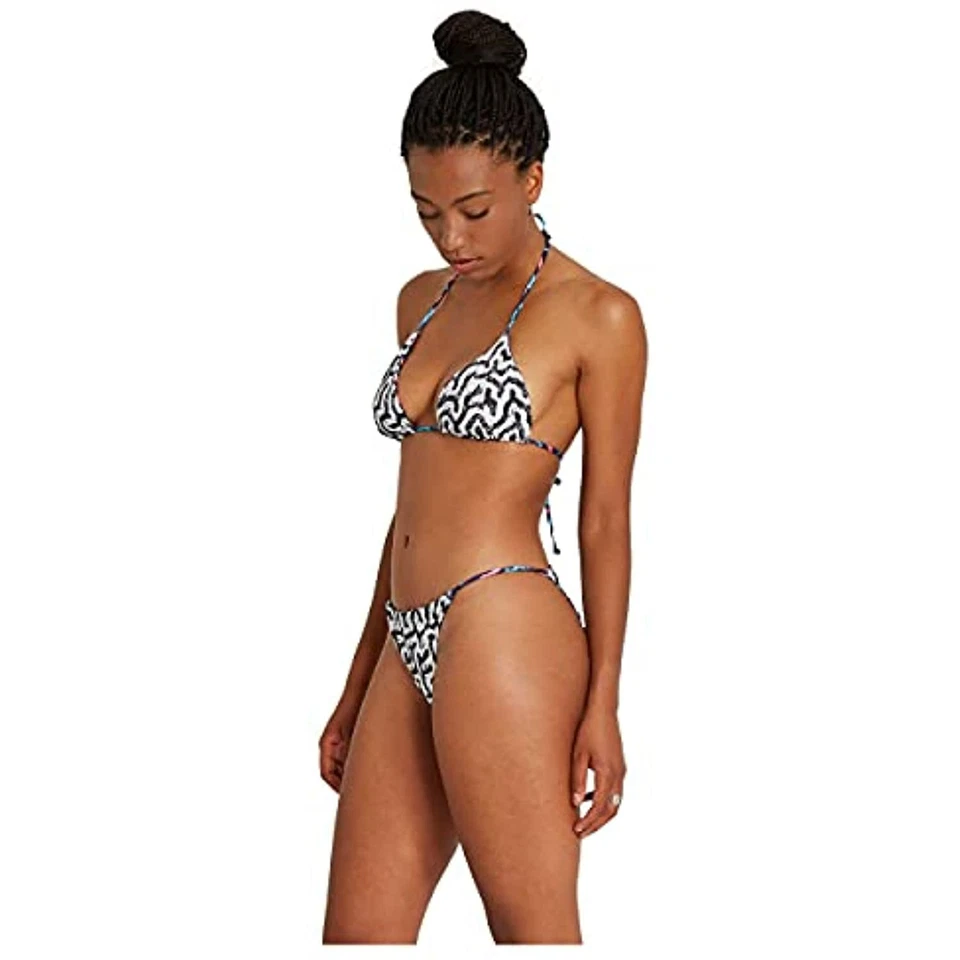 Parte inferior de bikini Volcom para mujer Coral Morph escasa talla mediana Foto 3 de 4