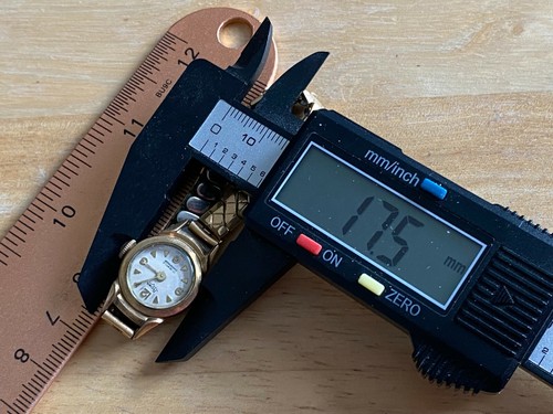 VTG Stowa Lady 20Micro 10k RGP 1/10 Gold Filled Band Hand-Wind Mechanical Watch - Picture 5 of 5
