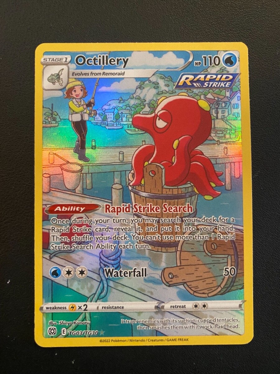 POKEMON TCG OCTILLERY TG03/TG30 BRILLIANT STARS CHARACTER CARD!! POKEMON TCG OCTILLERY TG03/TG30 BRILLIANT STARS CHARACTER CARD!!