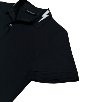 Tシャツ・カットソー NEIL BARRETT Men Polo Shirts BJT077S S549S 2361 Black s-l400.png