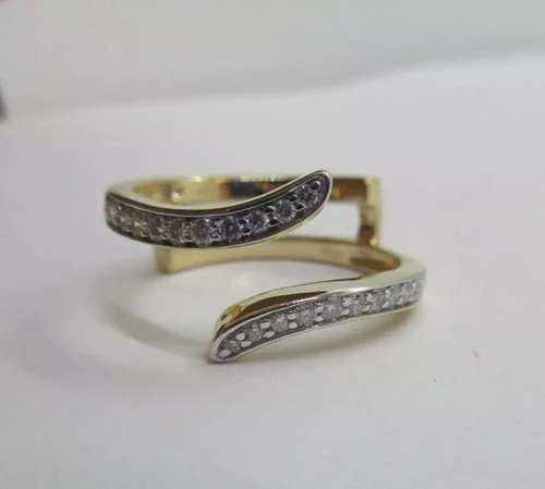 14K Gold Solitär Verstärker Diamant Ring Schutz Umhüllung Durchmesser = 0,50 F-VS2 Wert = 5.250 $ - Bild 2 von 10