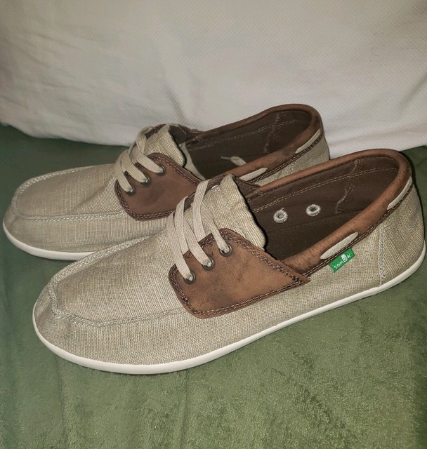 sanuk men's casa barco vintage boat shoe