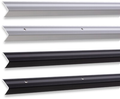 Treppenwinkel 30 x 22 mm Alu Winkelprofil Kantenwinkel Schrauben / Kleben fein