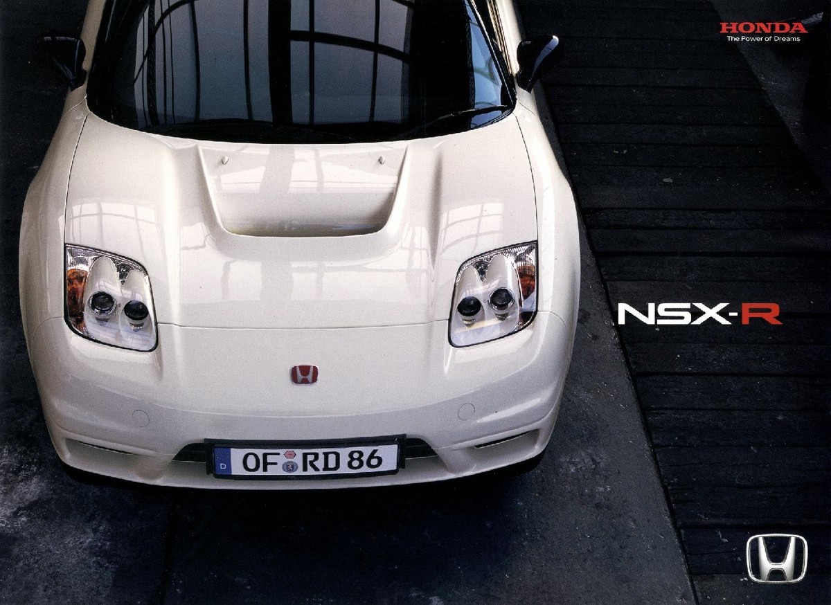 Catalog] 2002 Honda NSX-R brochure NA2 C32B Japan MOMO BBS VTEC | eBay