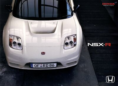 Catalog] 2002 Honda NSX-R brochure NA2 C32B Japan MOMO BBS VTEC | eBay