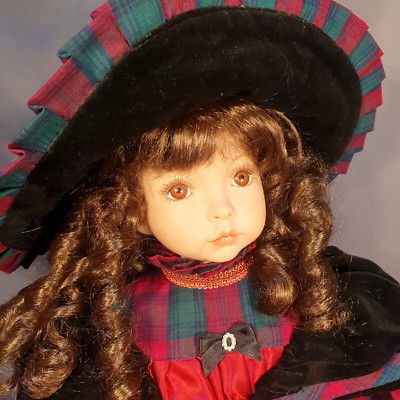 Porcelain Doll  ''Emily'' (658) by Dianna Effner, Expressions Collection, 1991