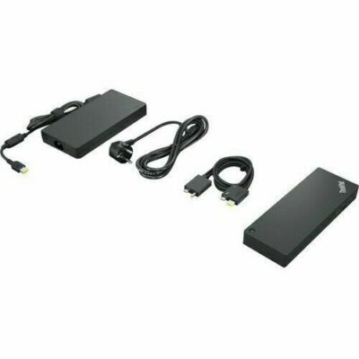 Lenovo ThinkPad Thunderbolt 4 Workstation Dock - Black/Red