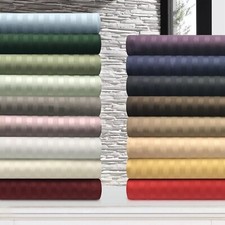 1000 OR 1200 THREAD COUNT 4 PCs SHEET SET STRIPE COLORS US SIZES