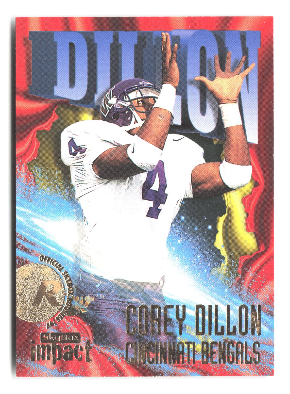 1997 SkyBox Impact #218 Corey Dillon