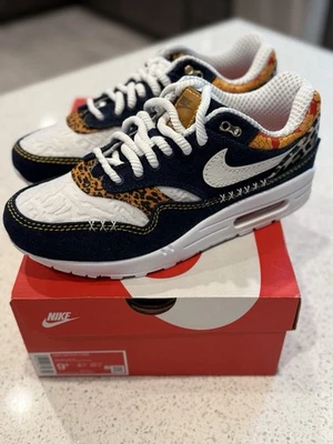 Nike Air Max 1 Premium Denim Leopard for Sale | Authenticity