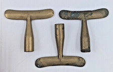 Vintage Brass Harp Tuning Key Lot of 3