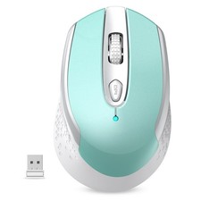 Wireless Mouse 2.4G Portable Silent Mouse Plug Play Ergonomic Optical
