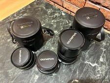 136 Olympus Lenses 3-Piece Set, Not Sold Separately