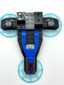 Darkseid Bigfig w/platform DC Lego Minifigure Darkseid Invasion 76028