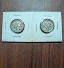 2 1919 Buffalo Nickels - FREE SHIPPING