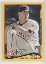 2014 Topps Retail Yellow Heath Hembree #249 0a1