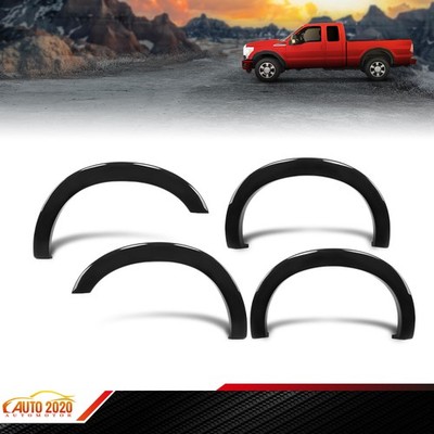4PC Fender Flares Factory Style Fits 2011-2016 Ford F-250 F-350 Smooth Black