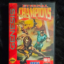 SEGA Eternal Champions Sega Genesis Fighting Manual Included MA-13
