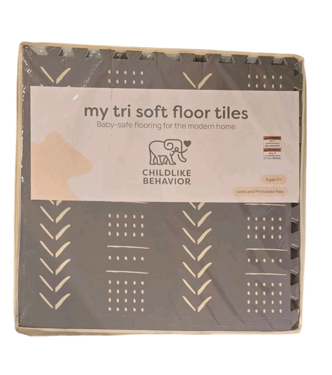 CHILDLIKE BEHAVIOR Baby Toddler Play Mat Interlocking Tiles 72x 48 "
Opens in a new window or tab