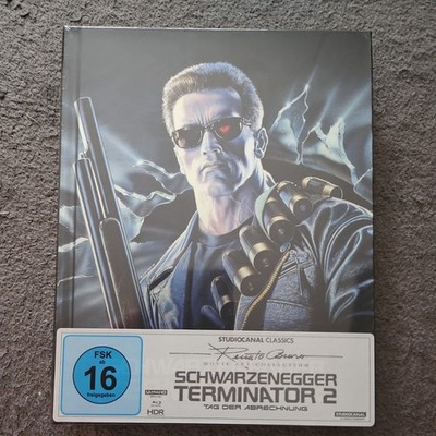  TERMINATOR 2 4K UHD Renato Casaro Cover *Mediabook* deutsche Ausgabe NEU/OVP