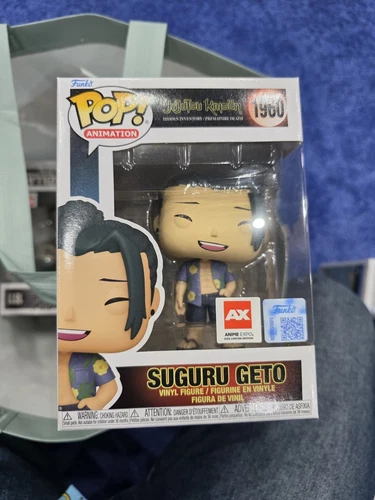 Funko Pop! JuJutSu Kaisen Suguro Geto Anime Expo 2025 In Hand Con Sticker