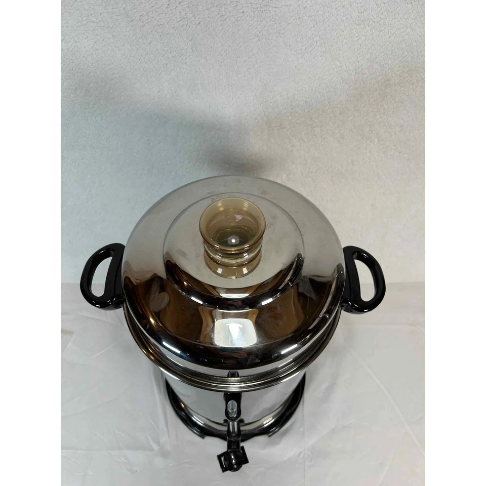 Cafetera percoladora Hamilton Beach D50065 acero inoxidable 4-12 tazas Foto 2 de 4