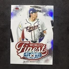 2026 Topps Finest Jung Hoo Lee Refractor (RAW)