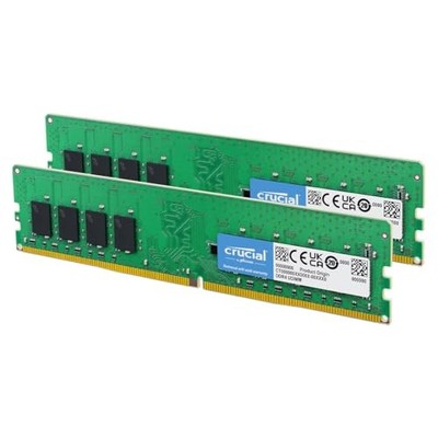 64GB DDR4 3200MHz 2x32GB Unbuffered CL22 288-pin DIMM 1.2V Gold Contacts