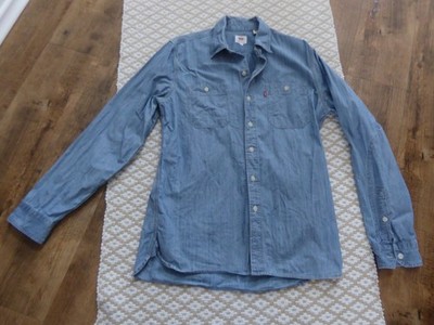 Levi´s Strauss Jeanshemd, Hemd in blau, Gr. M