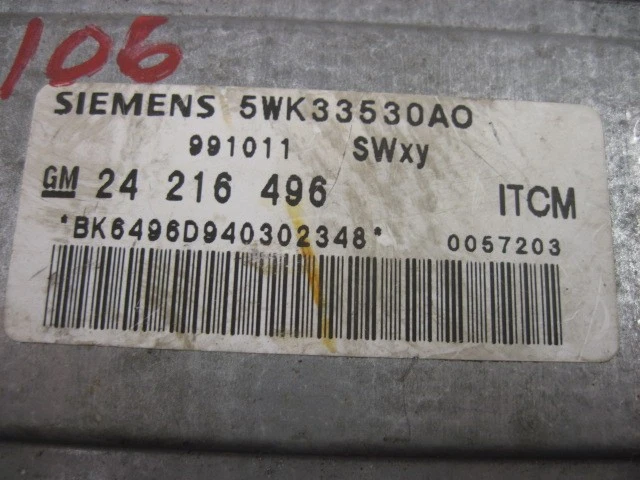 Used Transmission Control Module fits: 2001 Saturn L SERIES Transmission RH dash Foto 2 de 4