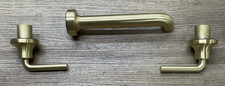 Pfister LG49-TNT2BG Tenet Wall Mounted Bathroom Faucet - Brushed Gold READ