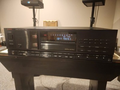 Luxman D-105u Tube CD Player - Tested Works - CIB Boxed w/ 1989 Receipt & Papers