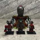 100% Complete LEGO NINJAGO The Vermillion Attack W/ Minifigures ( Set 70621 )