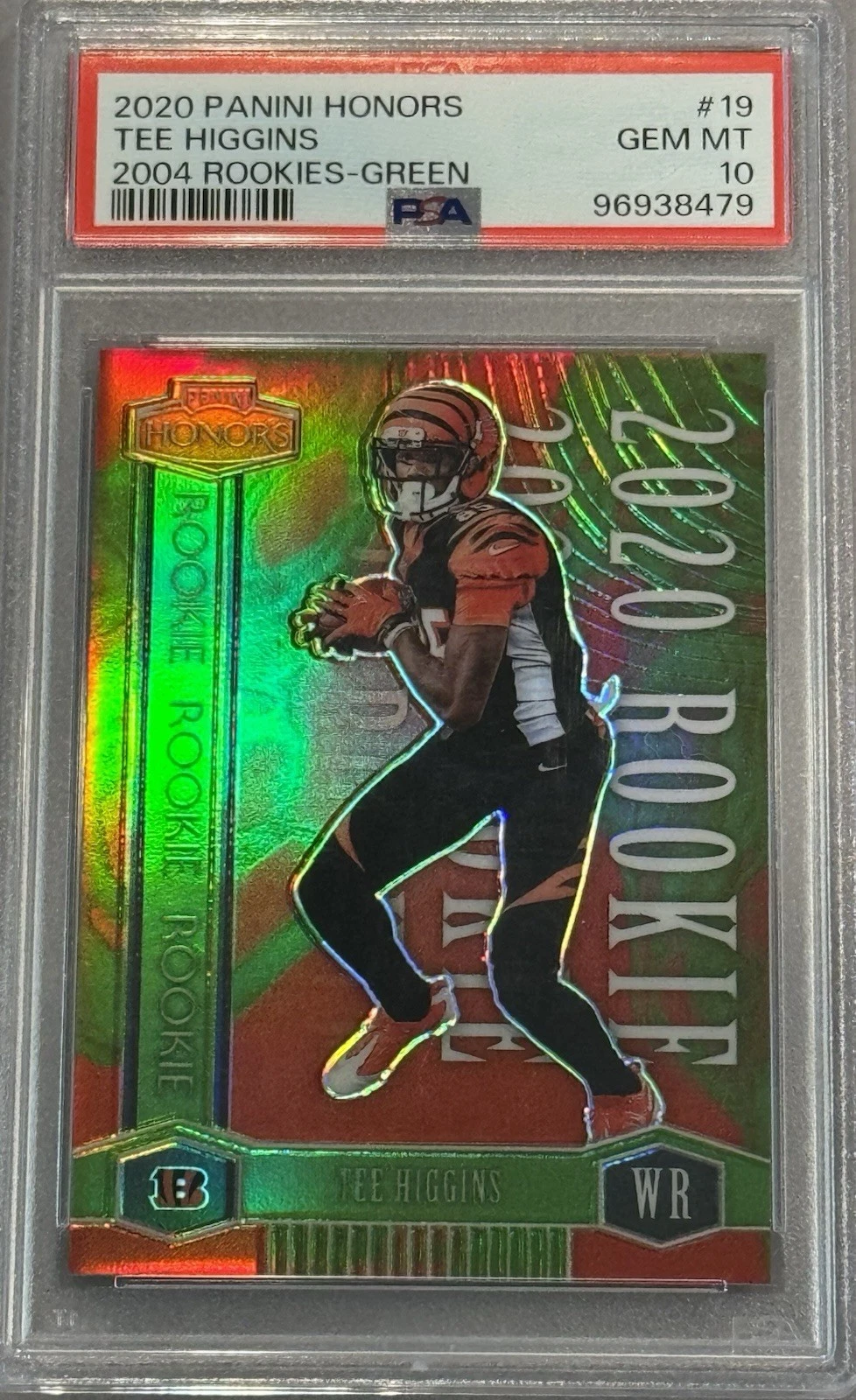 Tee Higgins Panini Honors 2004 Rookies #19 Green