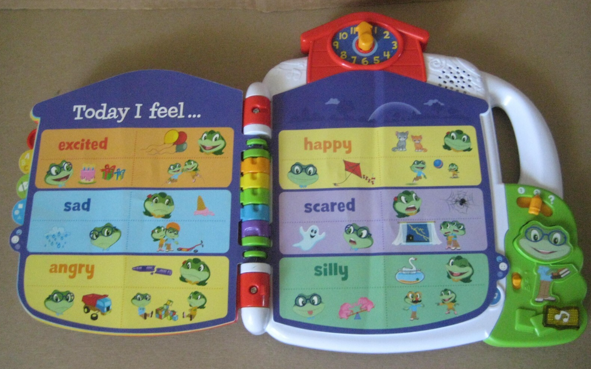 LeapFrog ~ Tad's Get Ready for School Interactive Learning Book