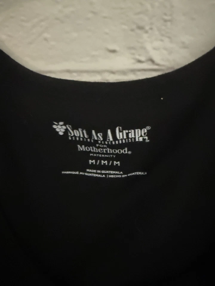 Материнство материнства мягкий как виноград черный SF Giants бак б/у в отличном состоянии женщин M - Изображение 3 из 4