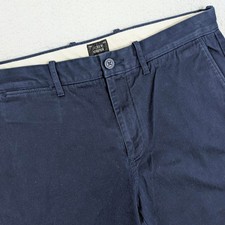 NEW J Crew Stretch Pants 770 Straight Mens 32x31 Chino Blue