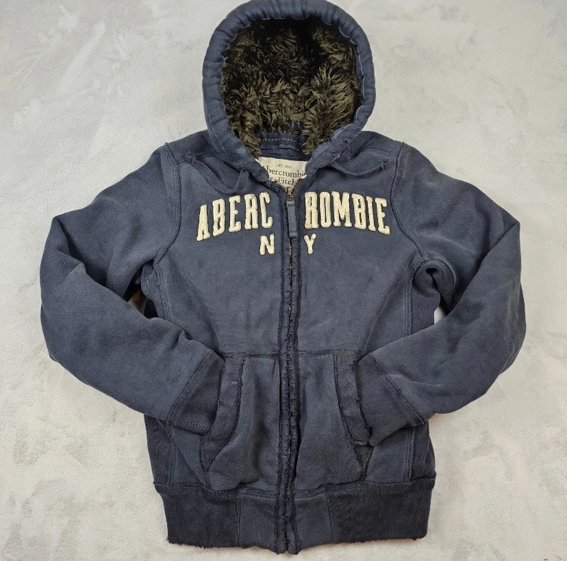 vintage Abercrombie&Fitch boa jacket L Abercrombie & Fitch Coats 