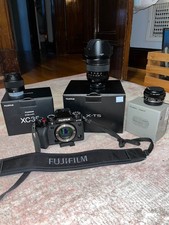 Fujifilm X-T5 40 MP camera  with 3 lens and accessories